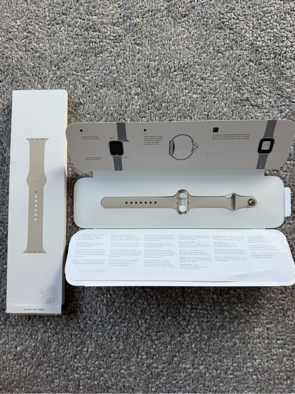 Apple Watch Sport Band 41mm Starlight - NIB Genuine